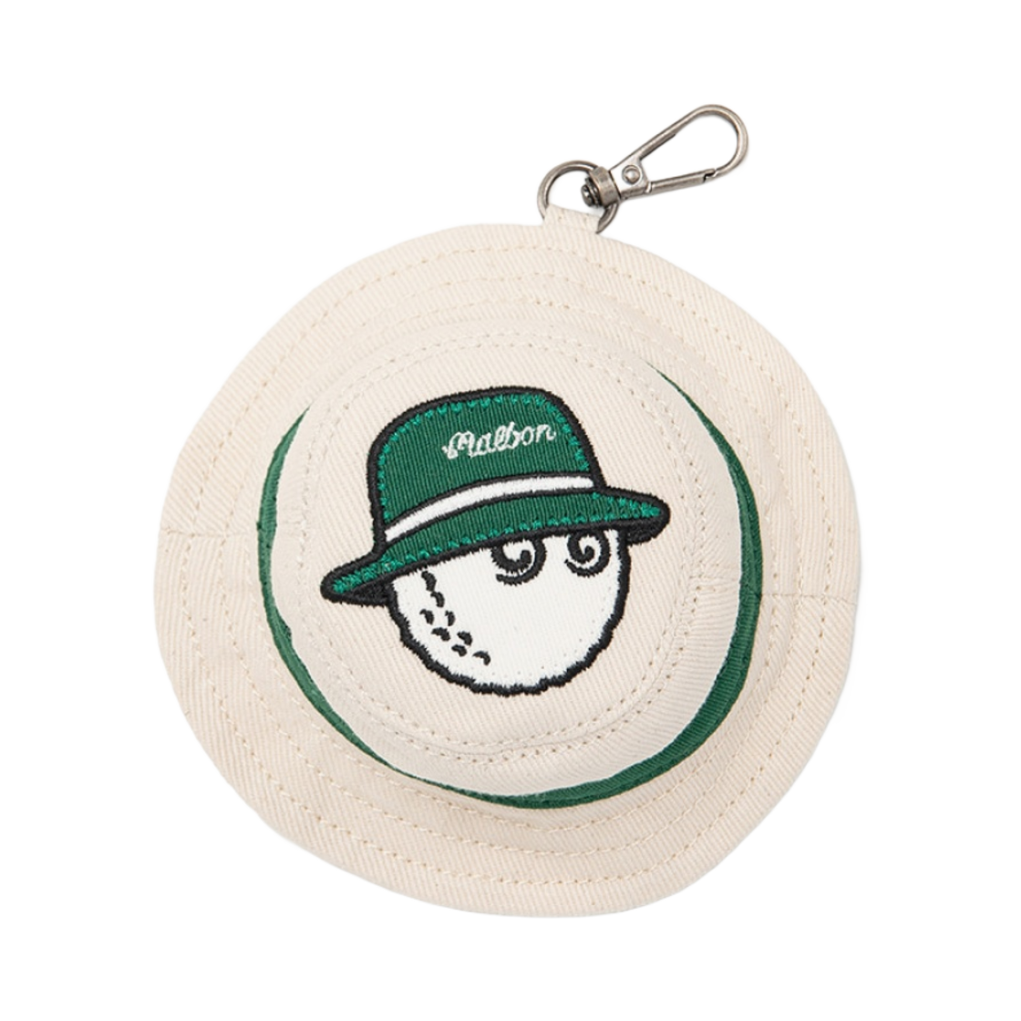 말본 골프 버킷 볼 케이스 아이보리(Malbon Golf Buckets Ball Case Ivory) - 2