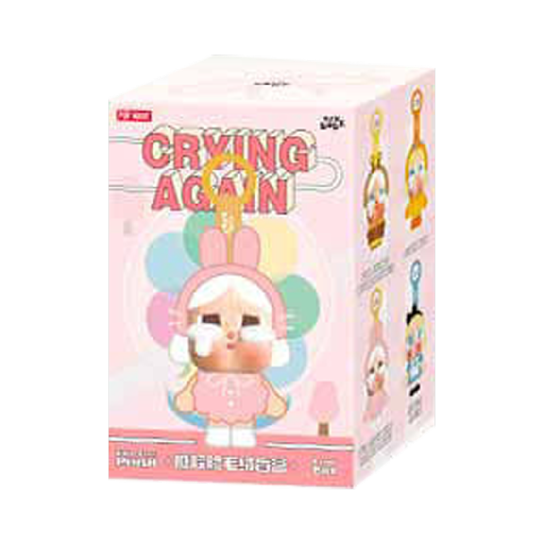 팝마트 크라이베이비 크라잉 어게인 시리즈 플러시 키링 미개봉 랜덤박스 (1개입)(Pop Mart Crybaby Crying Again Series Plush Keyring Sealed Case (1 Blind Box))