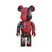 Bearbrick Andy Warhol x Jean-Michel Basquiat #1 1000%