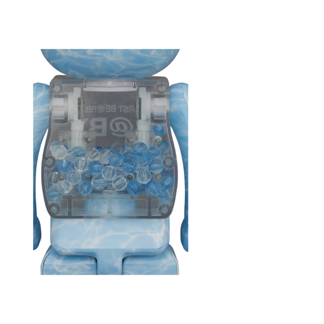베어브릭 마이 퍼스트 베어브릭 베이비 워터 크레스트 버전 100% & 400% 세트(Bearbrick My First Bearbrick Baby Water Crest Ver. 100% & 400% Set) - 4