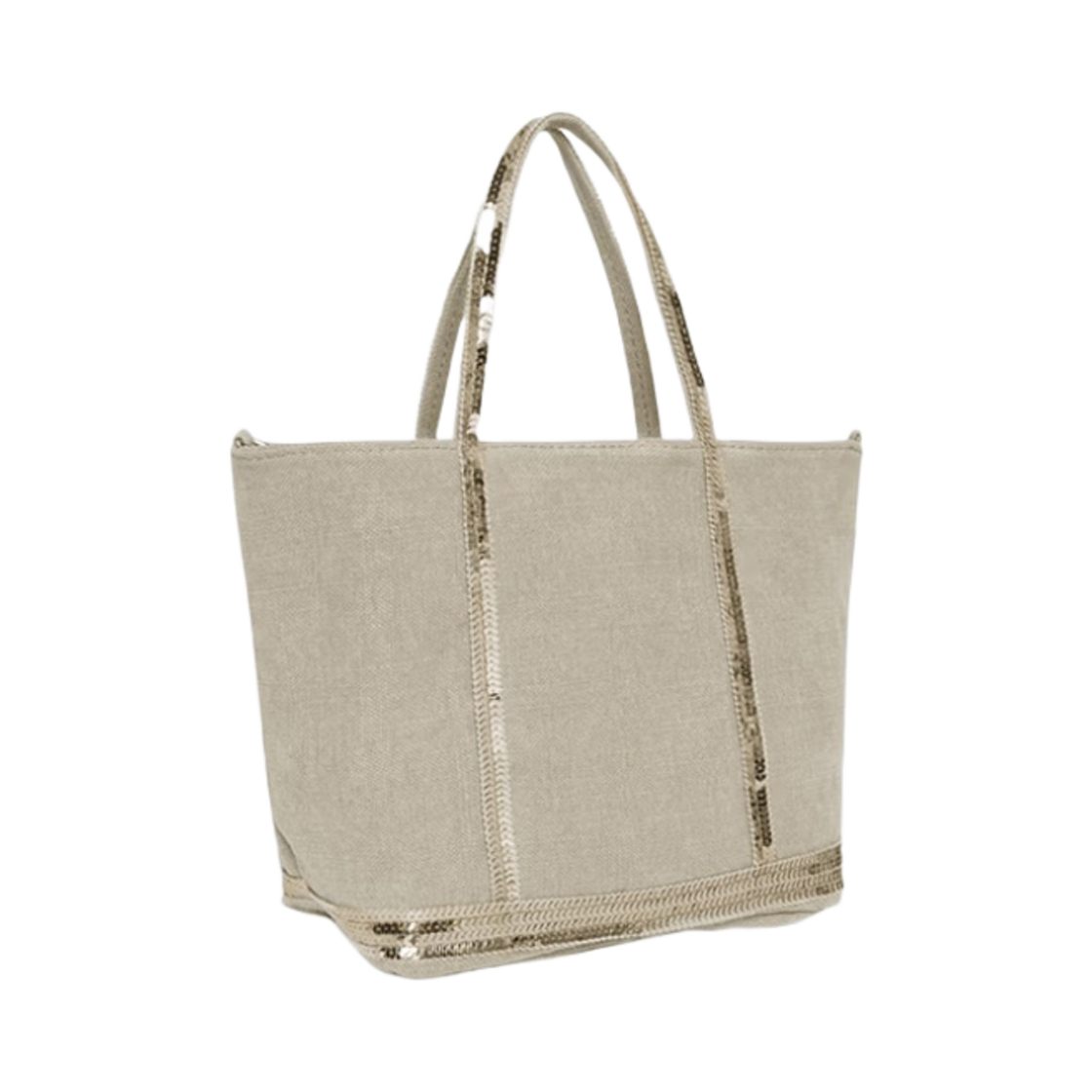 바네사 브루노 리넨 S 카바스 토트 세이블(Vanessa Bruno Linen S Cabas Tote Sable) - 2