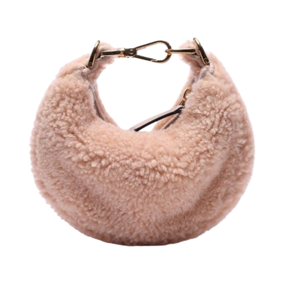 7AS089AEHYF136T Fendi Nano Fendigraphy Mini Bag Pink