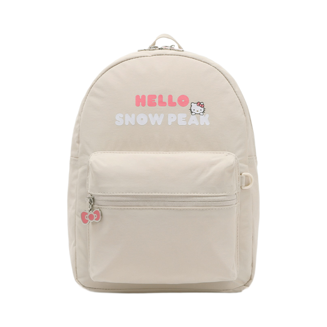 스노우피크 x 헬로 키티 미니 백팩 크림 베이지(Snow Peak x Hello Kitty Mini Baekpaek Cream Beige)