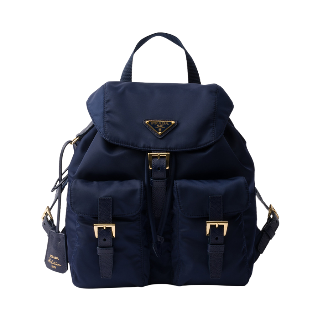 프라다 리에디션 1978 스몰 리나일론 백팩 발틱 블루