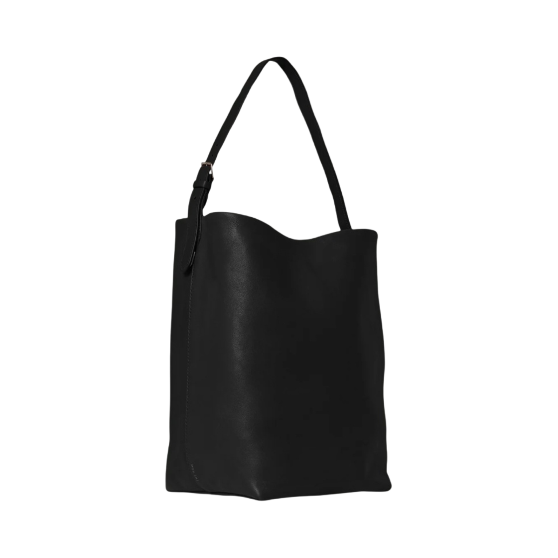 더 로우 미디움 N/S 레더 숄더백 블랙(The Row Medium N/S Shoulder Bag in Leather Black) - 2