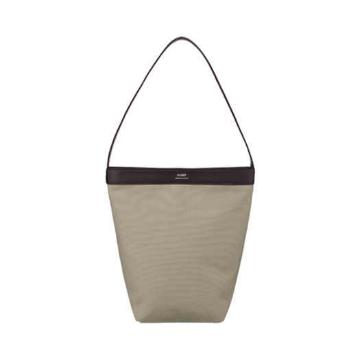 UDBA5E214I1 Dunst Canvas Leather Shoulder Bag Beige / Brown