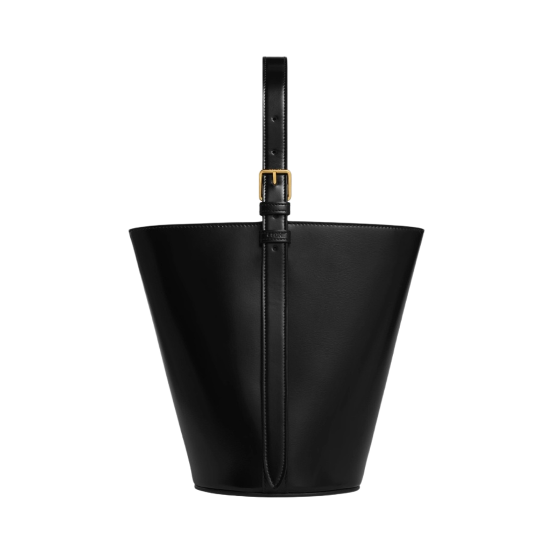 셀린느 샤이니 카프스킨 버킷백 트리옹프 블랙(Celine Bucket Triomphe in Shiny Calfskin Black) - 3