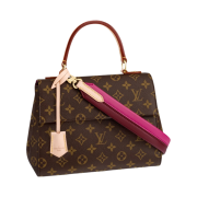 Louis Vuitton Cluny BB Monogram Fuchsia Bordeaux Red