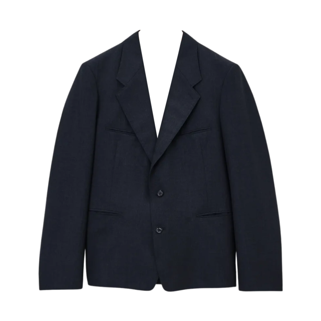 르메르 트로피칼 싱글 브레스티드 자켓 캐비어(Lemaire Tropical Single Breasted Jacket Caviar) - 1