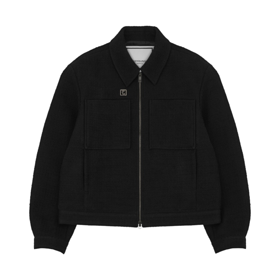 우영미 트위드 자켓 블랙 - 24SS(Wooyoungmi Tweed Jacket Black - 24SS)