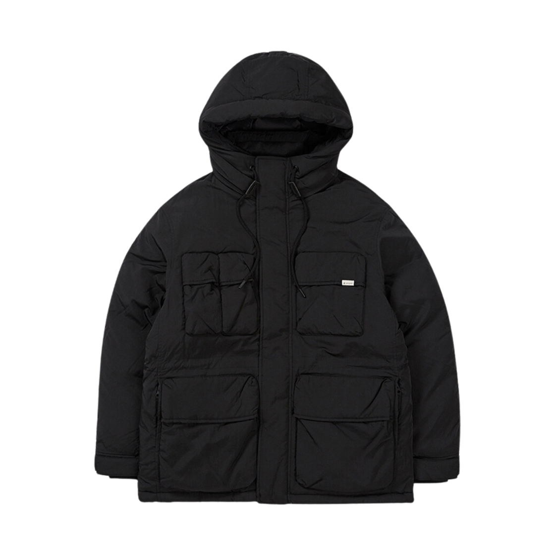 S24WMTDJ30BK Snow Peak Land Hooded Heavy Down Jacket Black