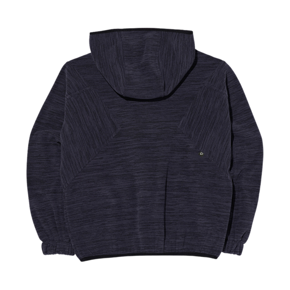 (W) 미스치프 컬러 블락드 플리스 아노락 차콜 블루((W) Mischief Color Blocked Fleece Anorak Charcoal Blue) - 2