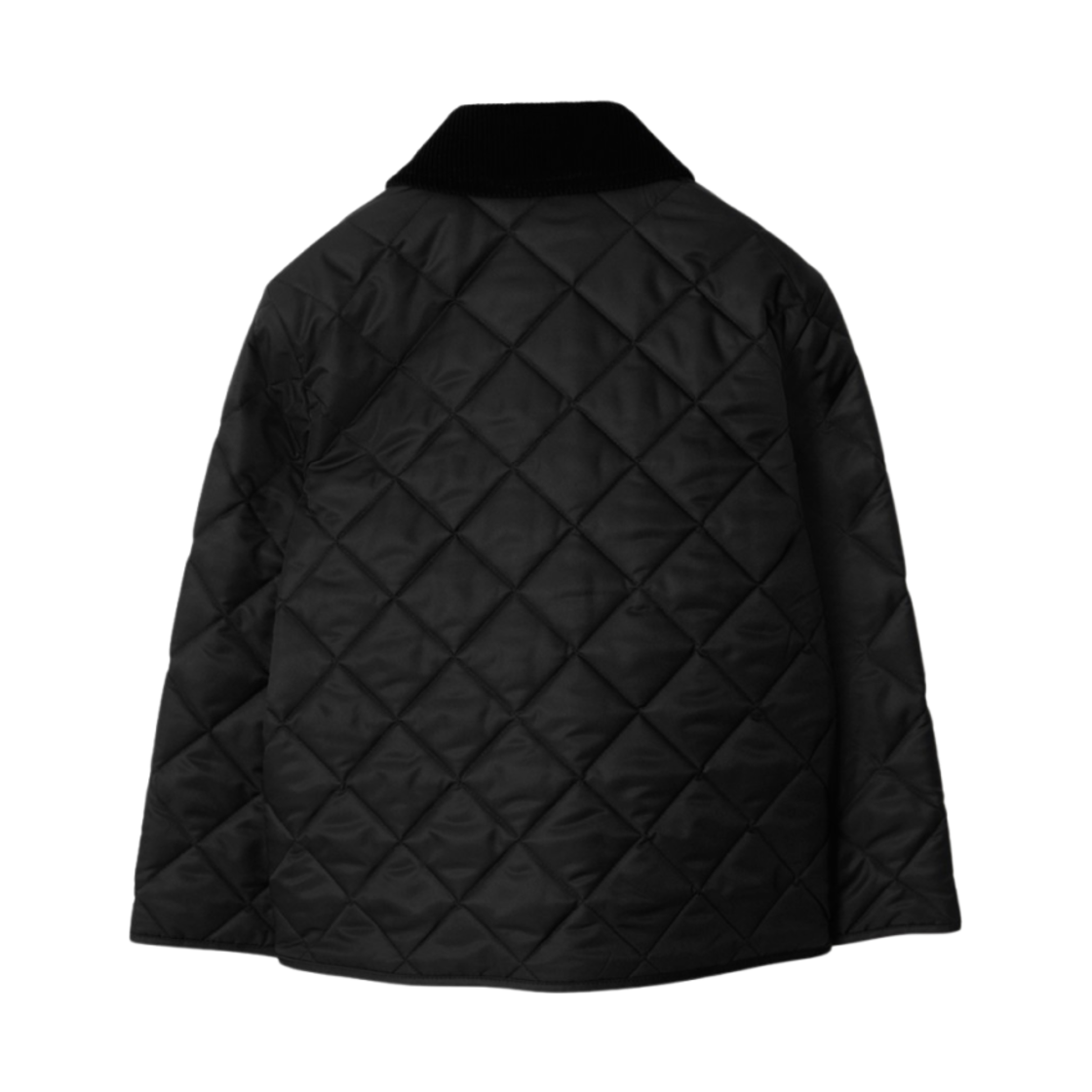 (키즈) 버버리 퀼티드 반 자켓 블랙((Kids) Burberry Quilted Barn Jacket Black) - 2
