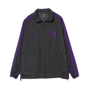 Needles x Beams Nylon Track Jacket Black Purple