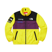 Supreme x The North Face Expedition Fleece Jacket Sulphur - 18FW