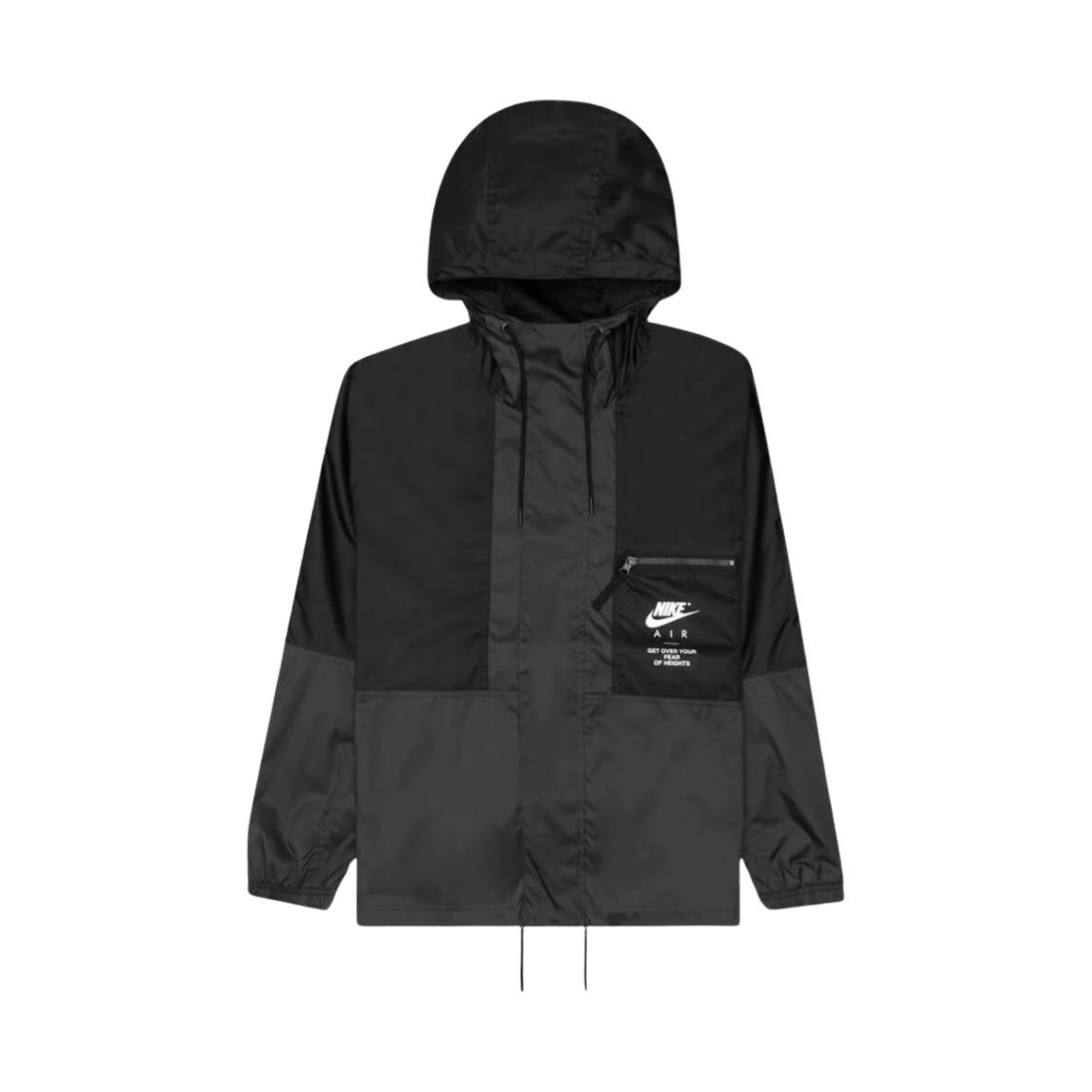 DD6443-010 Nike Air Woven Lined Jacket Black Anthracite - Asia