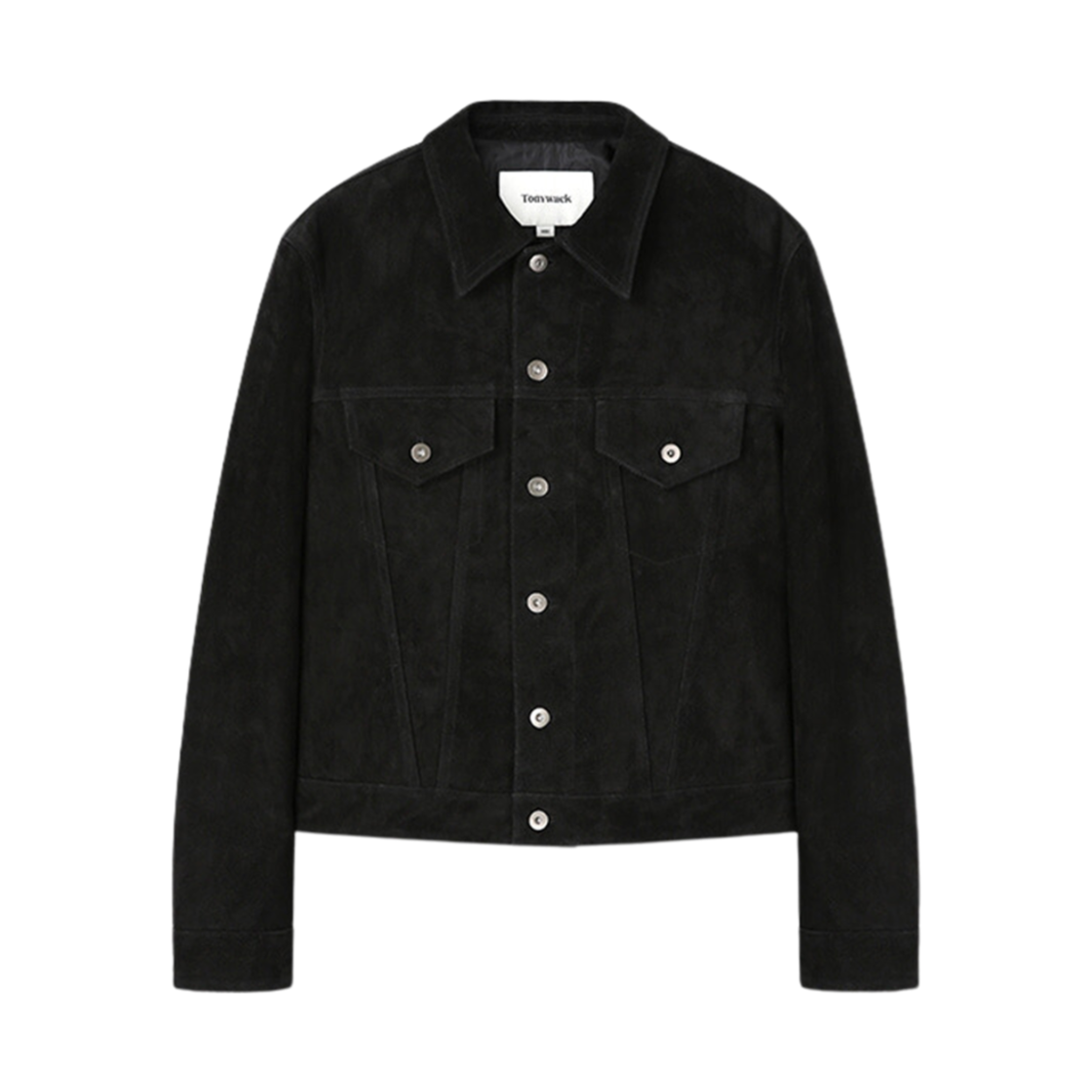 토니웩 스웨이드 크롭 트러커 블랙(Tonywack Suede Cropped Trucker Black) - 1