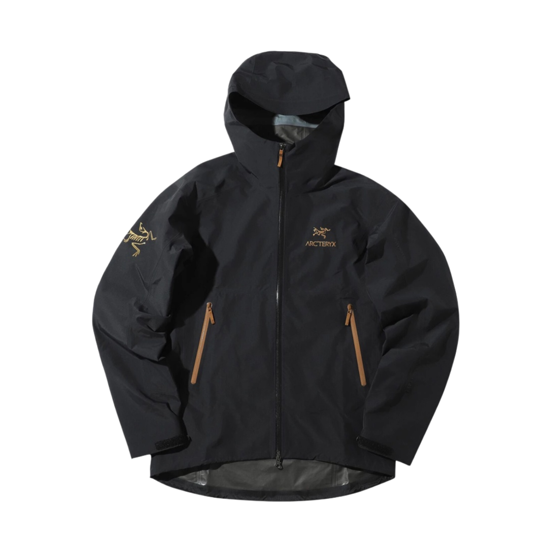 아크테릭스 x 빔즈 제타 SL 자켓 블랙 골드(Arc'teryx x Beams Zeta SL Jacket Black Gold)
