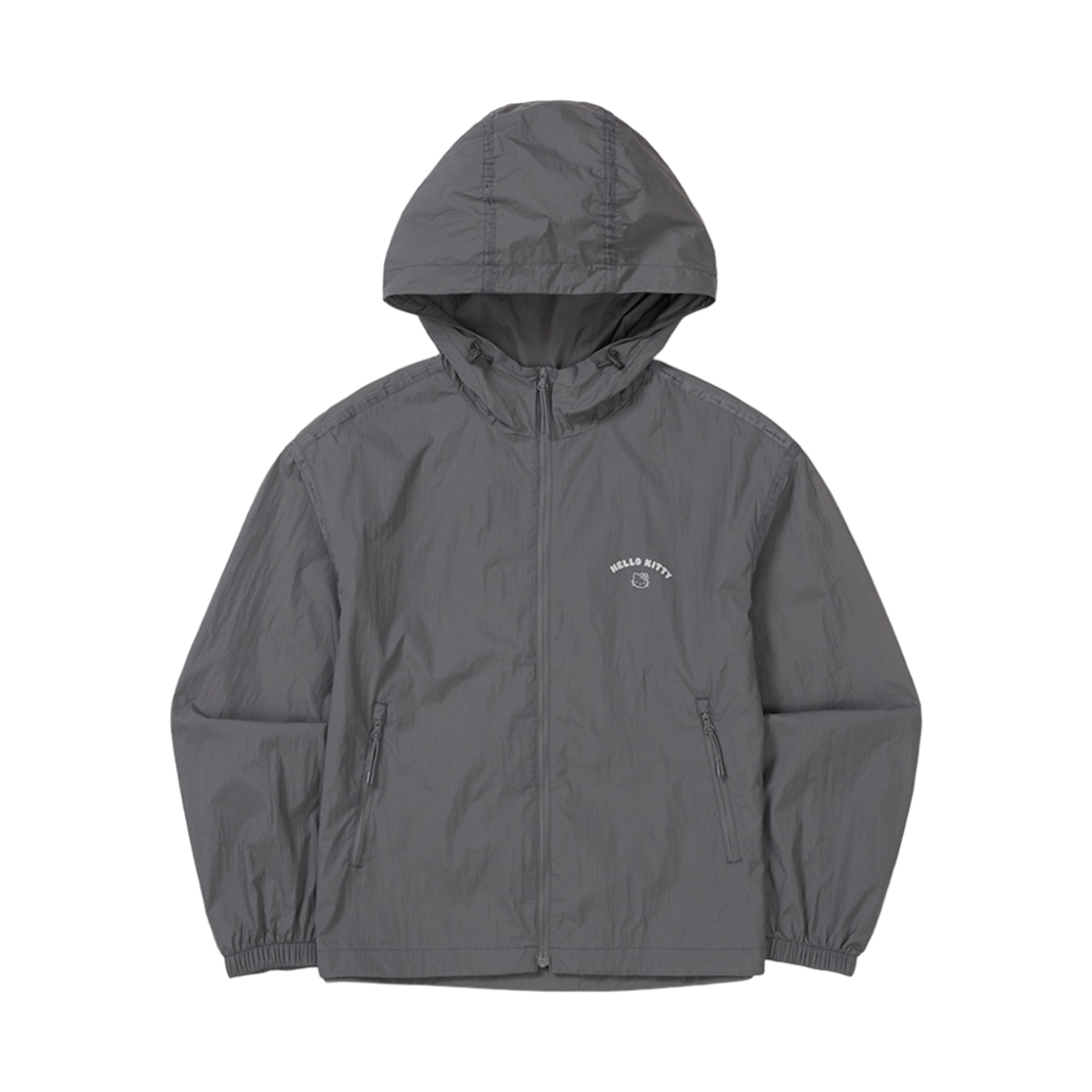 S25MWFWB81CC (W) Snow Peak x Hello Kitty Graphic WIndbreaker Charcoal