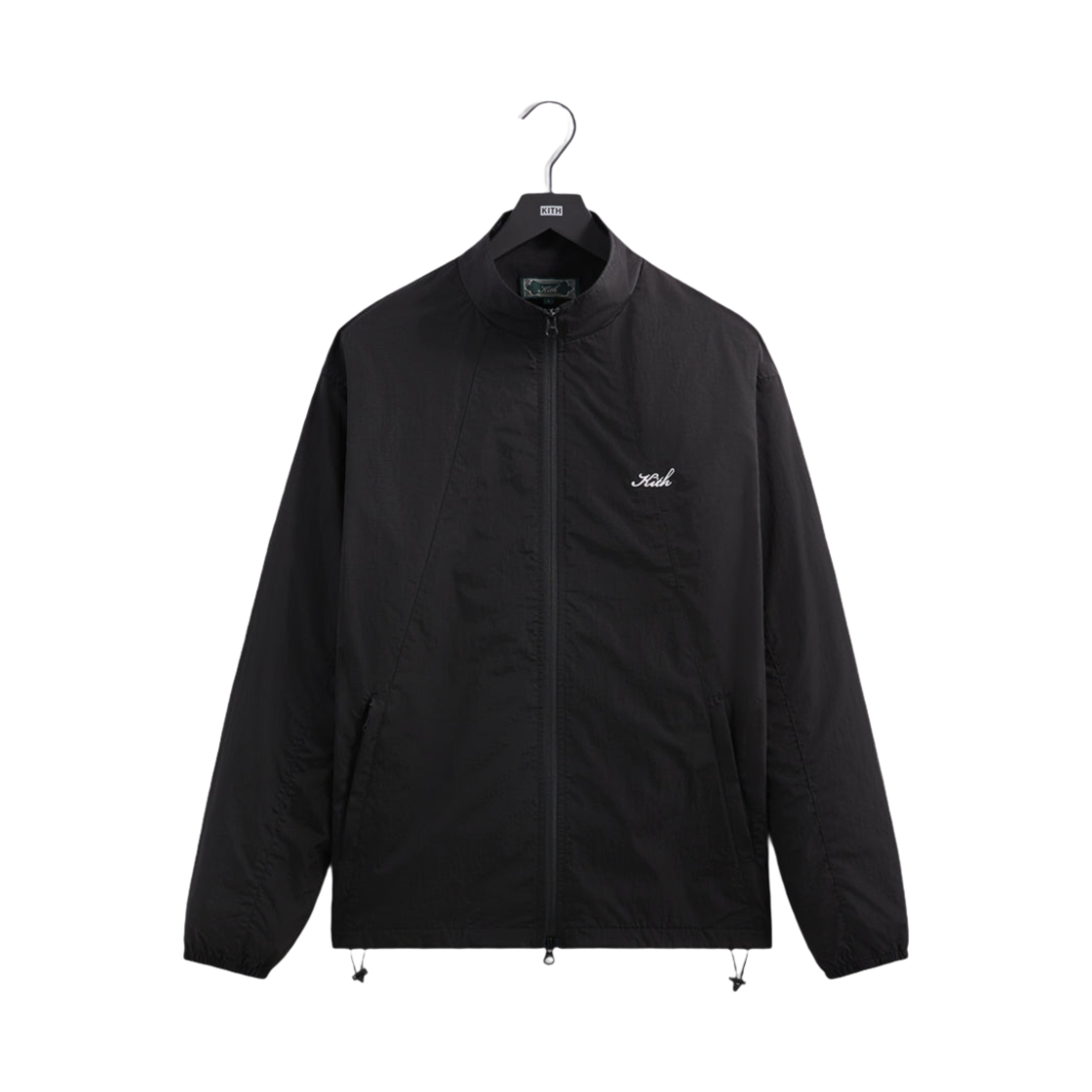 키스 링클 나일론 윈저 패널드 트랙 자켓 블랙(Kith Wrinkle Nylon Windsor Panelled Track Jacket Black) - 1