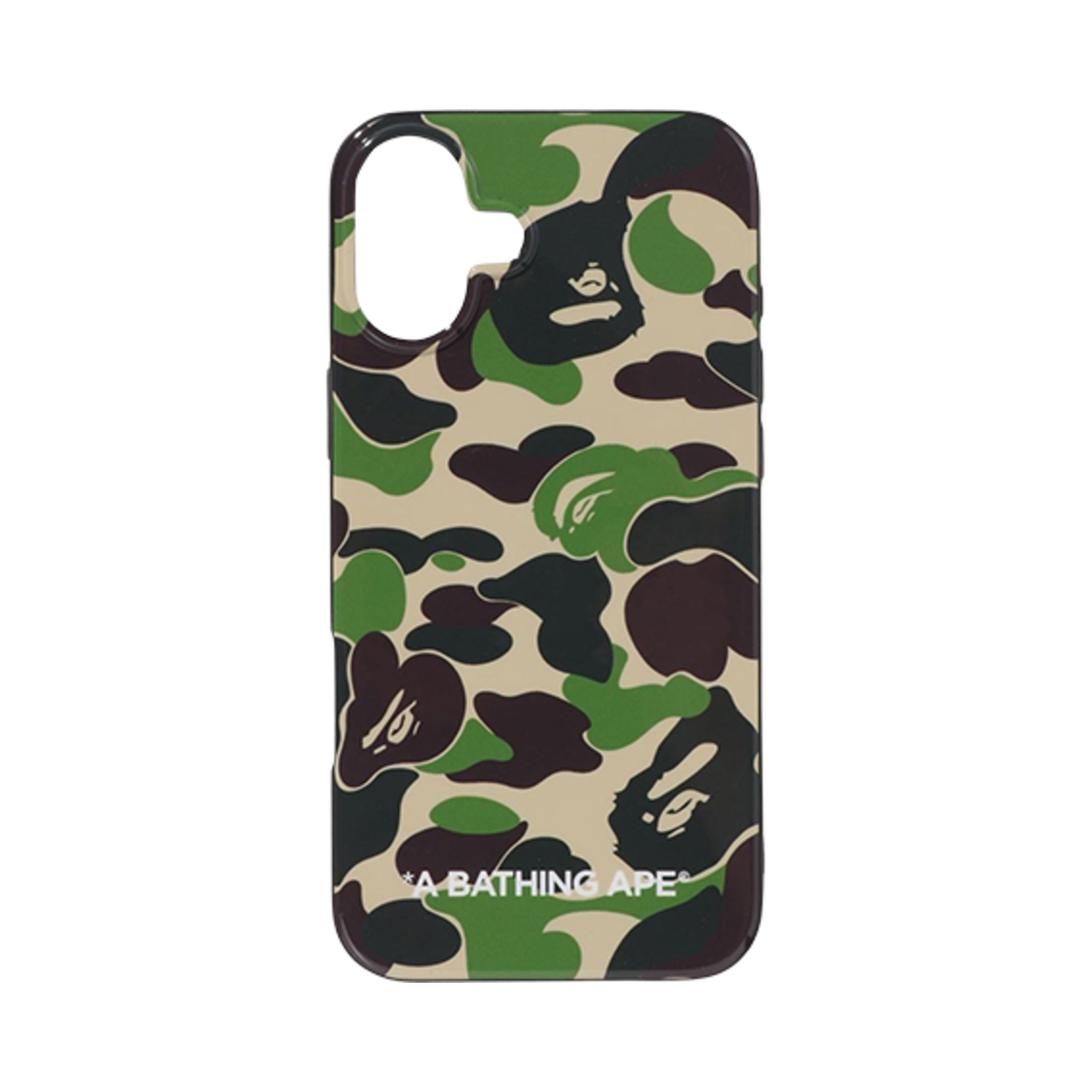베이프 ABC 카모 아이폰 16 플러스 케이스 그린(BAPE ABC Camo iPhone 16 Plus Case Green)