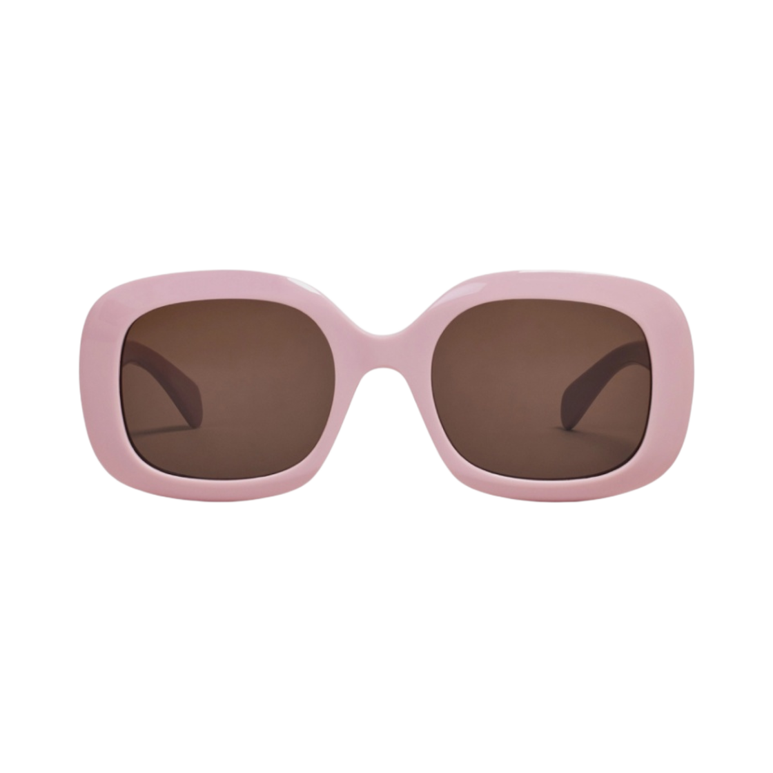 (W) 셀린느 아세테이트 트리옹프 10 선글라스 파스텔 로즈((W) Celine Triomphe 10 Sunglasses in Acetate Pastel Rose) - 1
