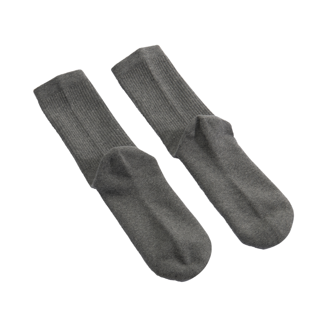 L22E0SCW303AP3MDGY LI2 Air Daily Crew Socks Melange Dark Gray