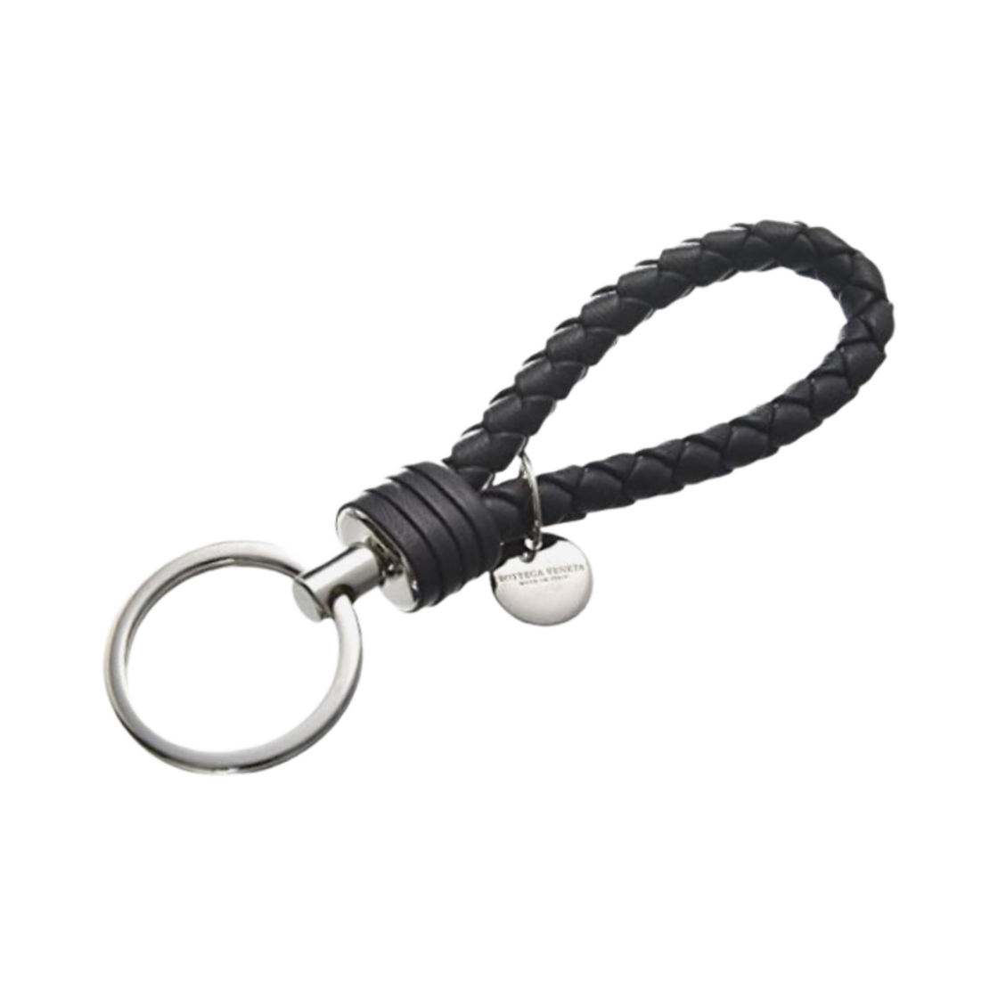 보테가 베네타 로고 태그 키링 네이비(Bottega Veneta Logo Tag Keyring Navy)