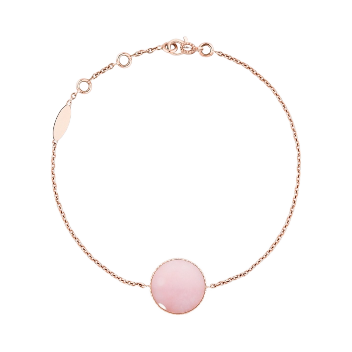 (W) 디올 로즈 드 방 브레이슬릿 다이아몬드 핑크 오팔 핑크 골드((W) Dior Rose des Vents Bracelet Diamond and Pink Opal Pink Gold) - 2