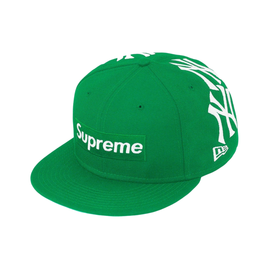슈프림 x 뉴욕 양키스 박스로고 뉴에라 그린 - 21FW(Supreme x New York Yankees Box Logo New Era Green - 21FW) - 1