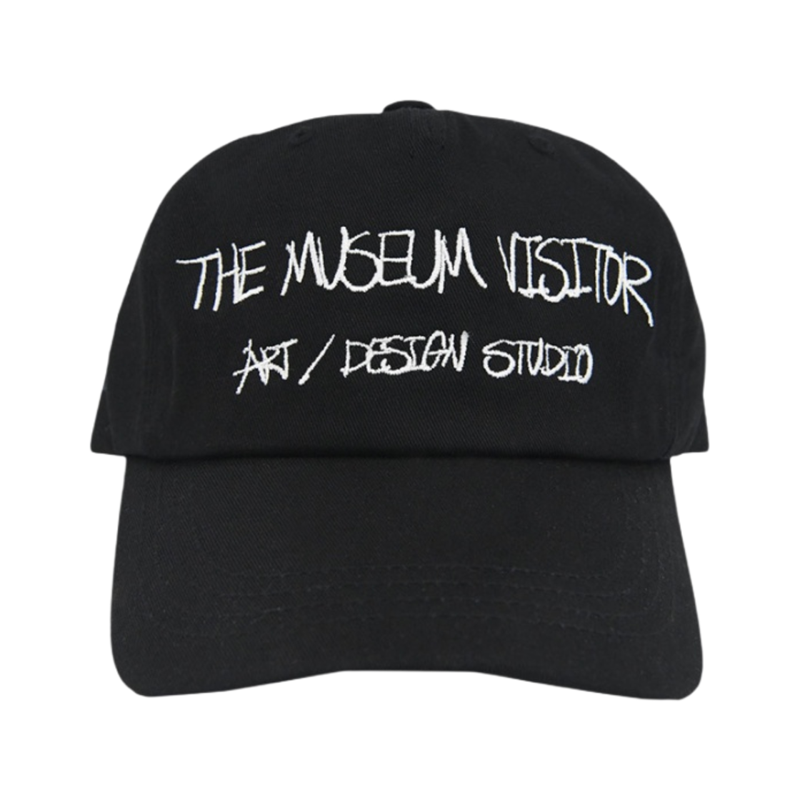더뮤지엄비지터 아트 디자인 스튜디오 볼캡 블랙(The Museum Visitor Art Design Studio Ball Cap Black)