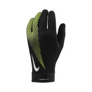 Nike Therma-Fit Academy Football Gloves Black Volt