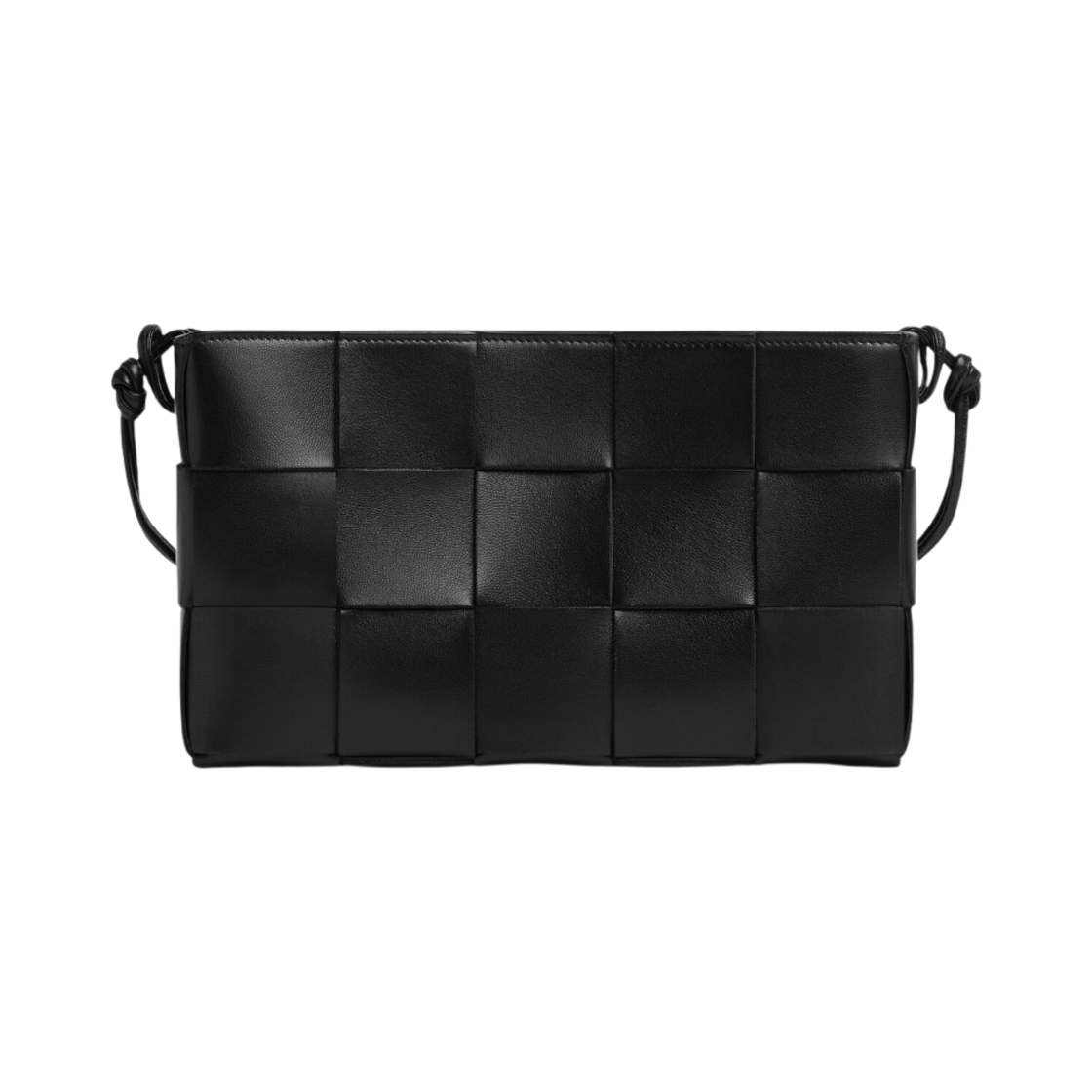 보테가 베네타 카세트 스트랩 파우치 블랙(Bottega Veneta Cassette Strap Pouch Black) - 1