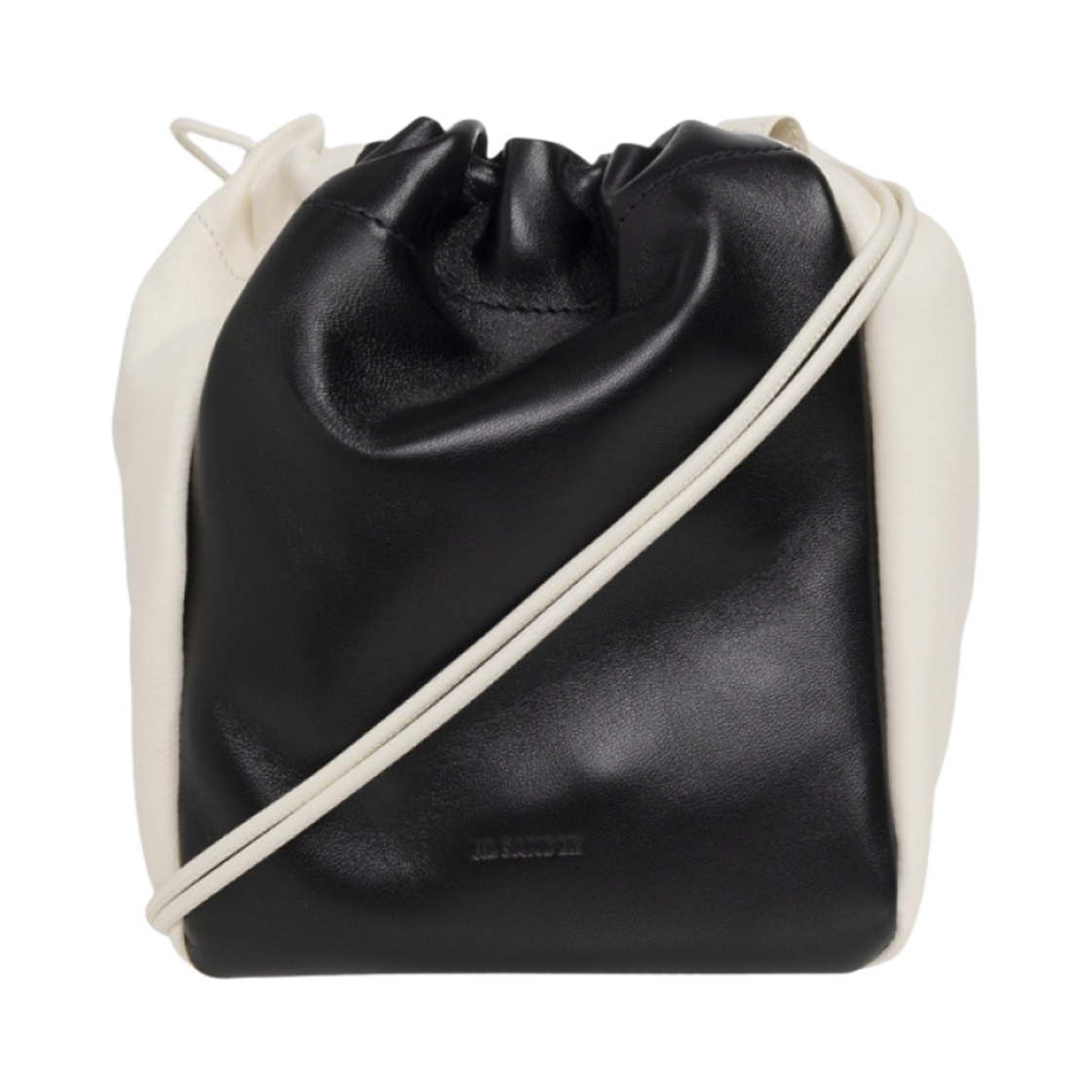 질 샌더 드로우스트링 크로스바디 블랙(Jil Sander Drawstring Crossbody Black)