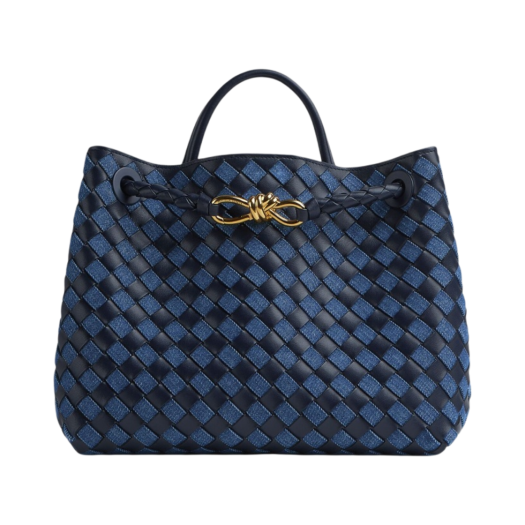 Bottega Veneta Medium Andiamo Abyss Indigo