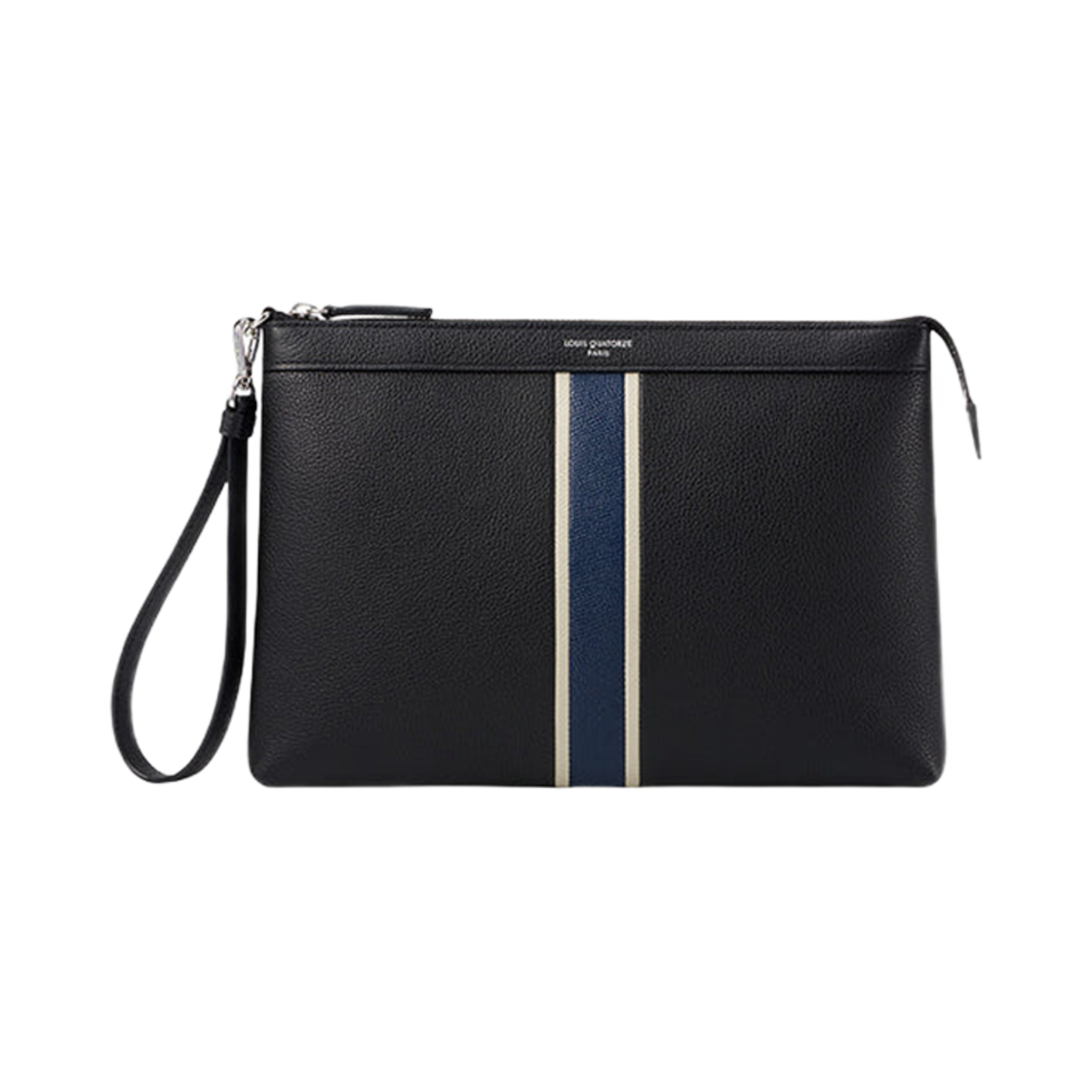 루이까또즈 스트라이프 디테일 클러치 네이비(Louis Quatorze Stripe Detail Clutch Navy)