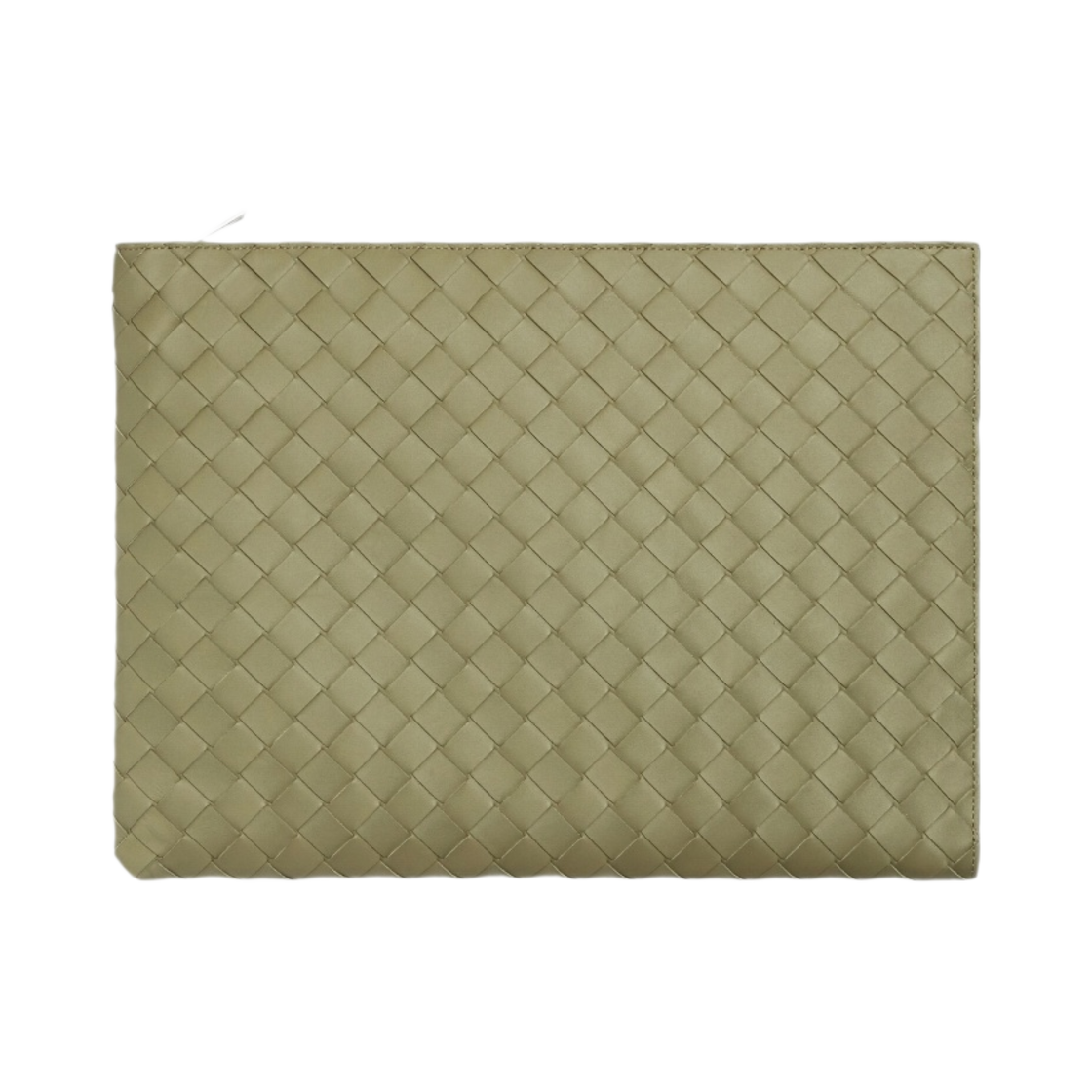 보테가 베네타 하프집 파우치 트래버틴 패러킷(Bottega Veneta Half-Zip Pouch Travertine Parakeet) - 1