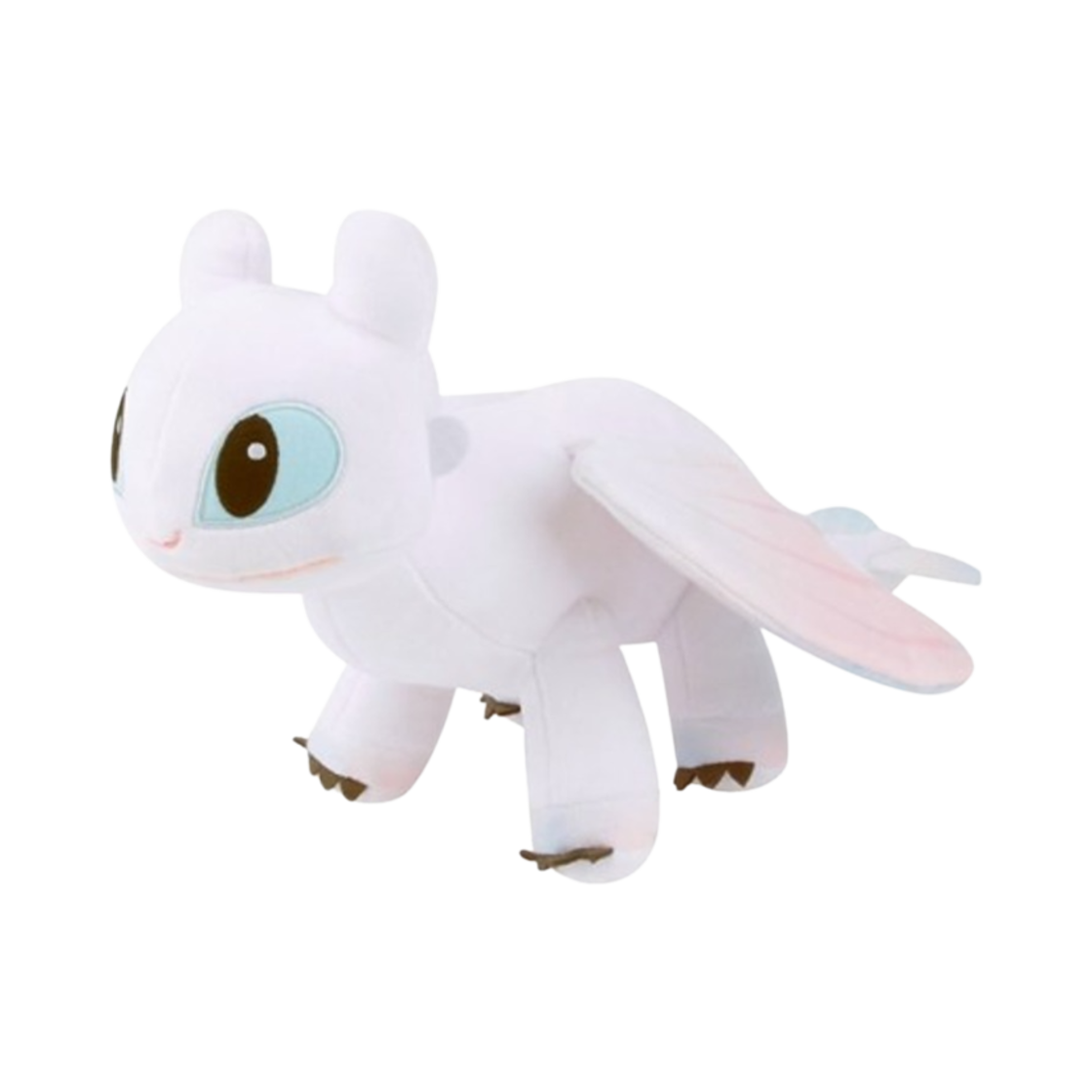 드림웍스 드래곤 길들이기 라이트 퓨리 네발 봉제 인형(DreamWorks How To Train Your Dragon Light Fury Plush Doll Four Legs)