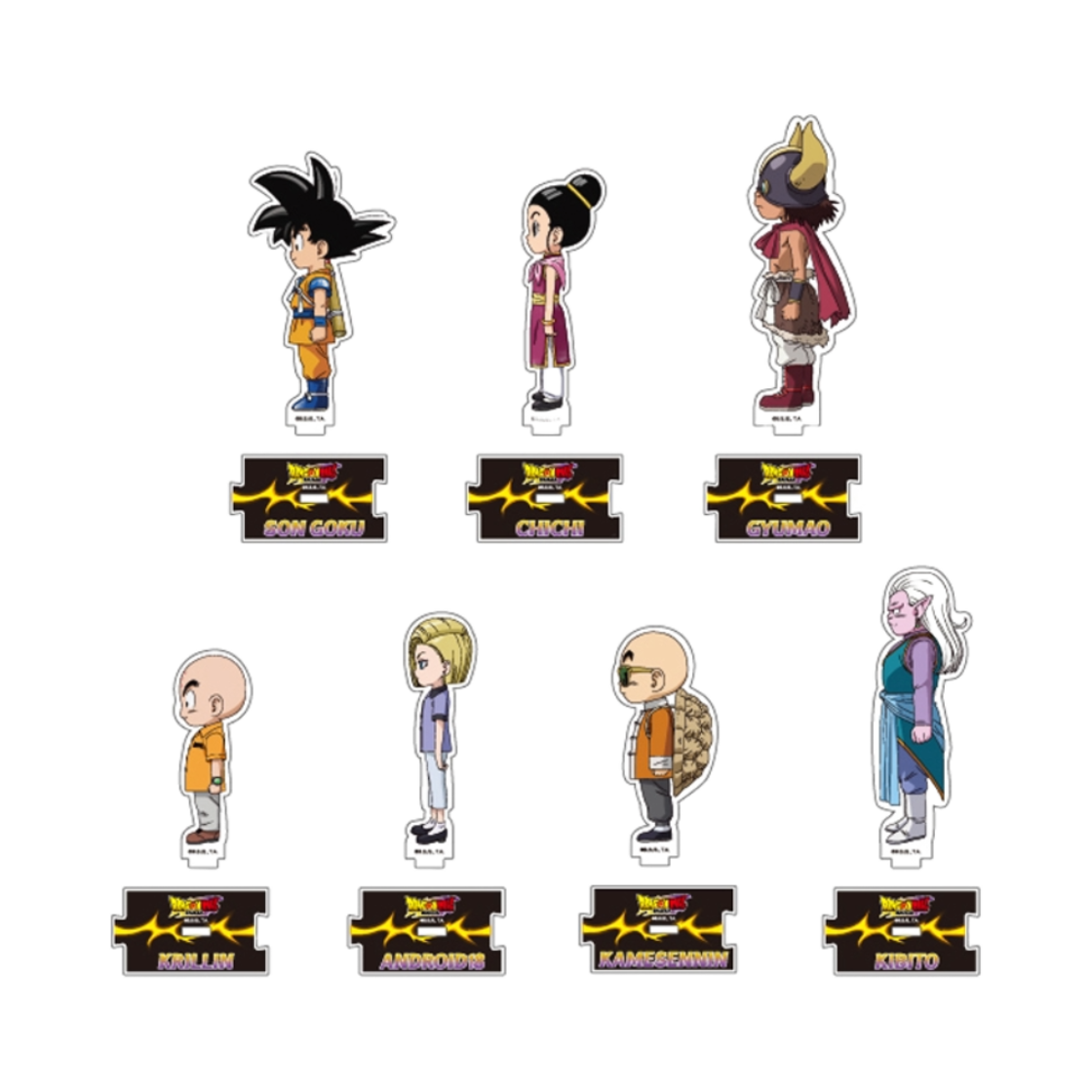 드래곤볼 DB DAIMA 랜덤 연결 아크릴 스탠드 A ver. 7종(Dragonball Random Acrylic Stand A Ver.7)