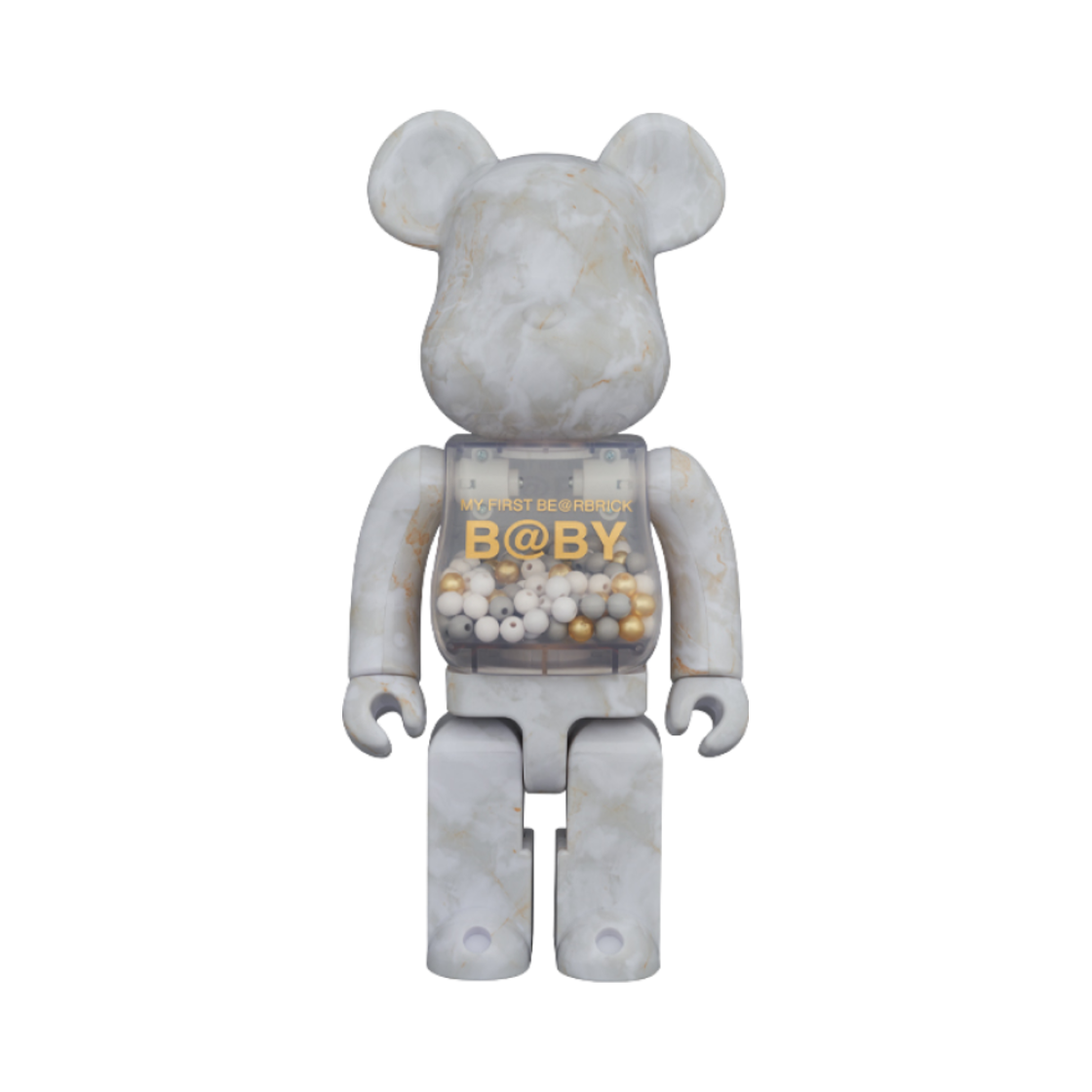 베어브릭 마이 퍼스트 베이비 마블 버전 100% & 400% 세트(Bearbrick My First Baby Marble Ver. 100% & 400% Set) - 2
