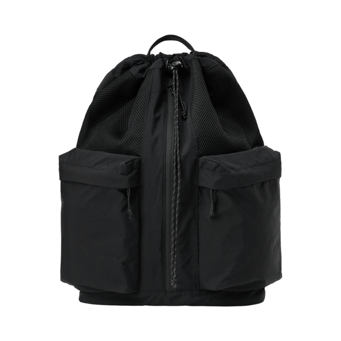 L31UAB020BLK LOCKHEED MARTIN Draw String Mesh Backpack Black