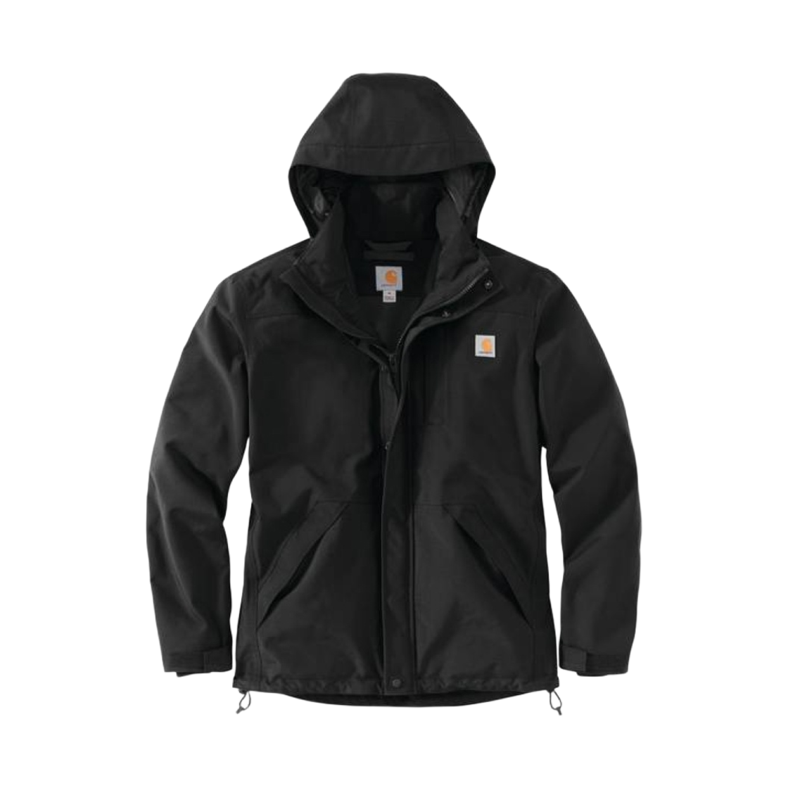 104670-BLK Carhartt Storm Defender Loose Fit Heavyweight Tall Jacket Black