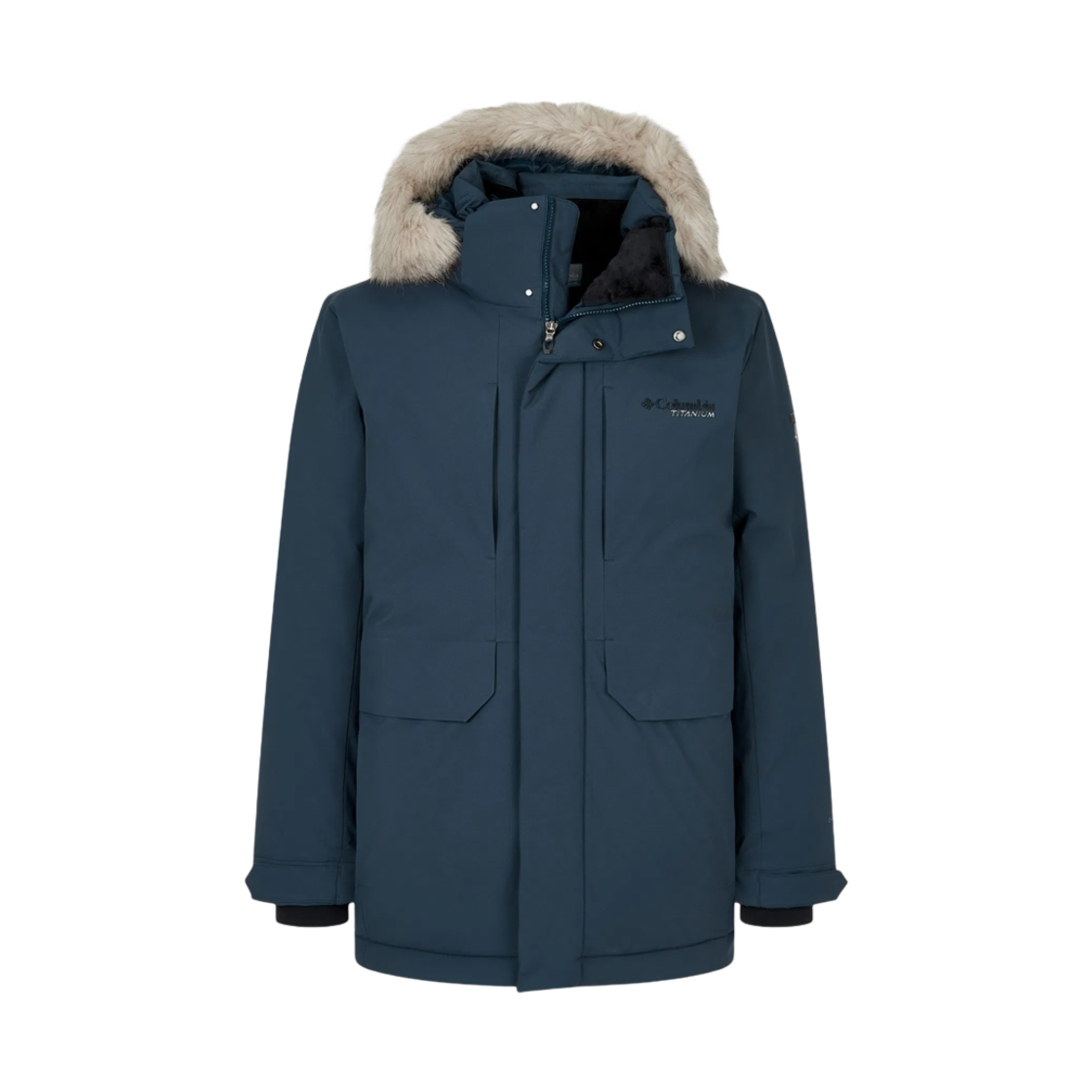 컬럼비아 마운틴 후드 다운 파카 컬럼비아 네이비(Columbia Mountain Hood Down Parka Columbia Navy)