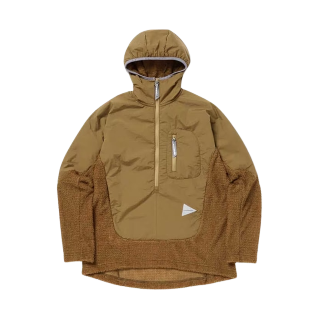 앤드 원더 알파 다이렉트 후드 D.베이지(And Wander Alpha Direct Hoodie D.Beige)