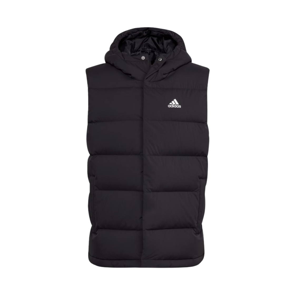 아디다스 헬리오닉 다운 베스트 블랙 - KR 사이즈
