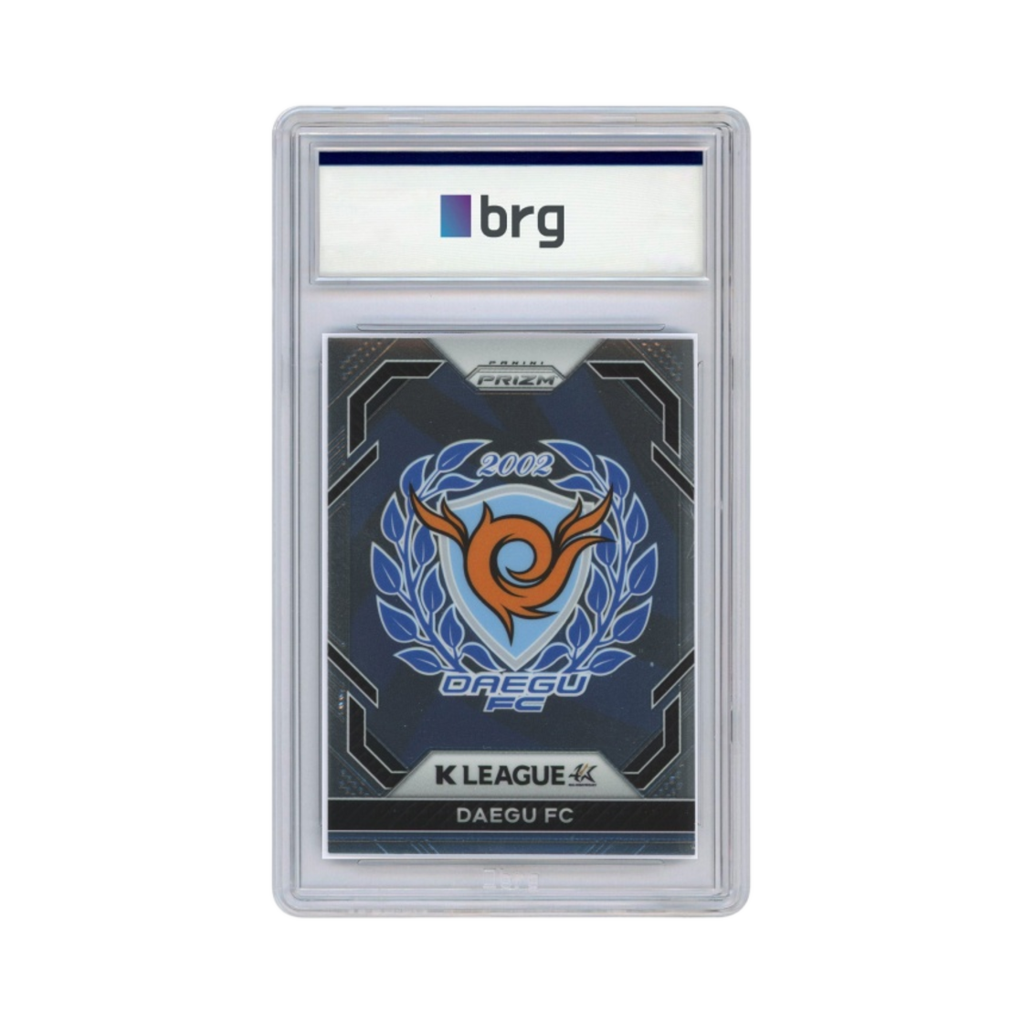 파니니 프리즘 K 리그 #1 대구 FC 팀 로고 축구 카드 2023(Panini Prizm K League #1 Daegu FC Team Logo Soccer Card 2023)