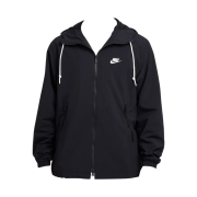 Nike Club Full-Zip Woven Jacket Black White - Asia