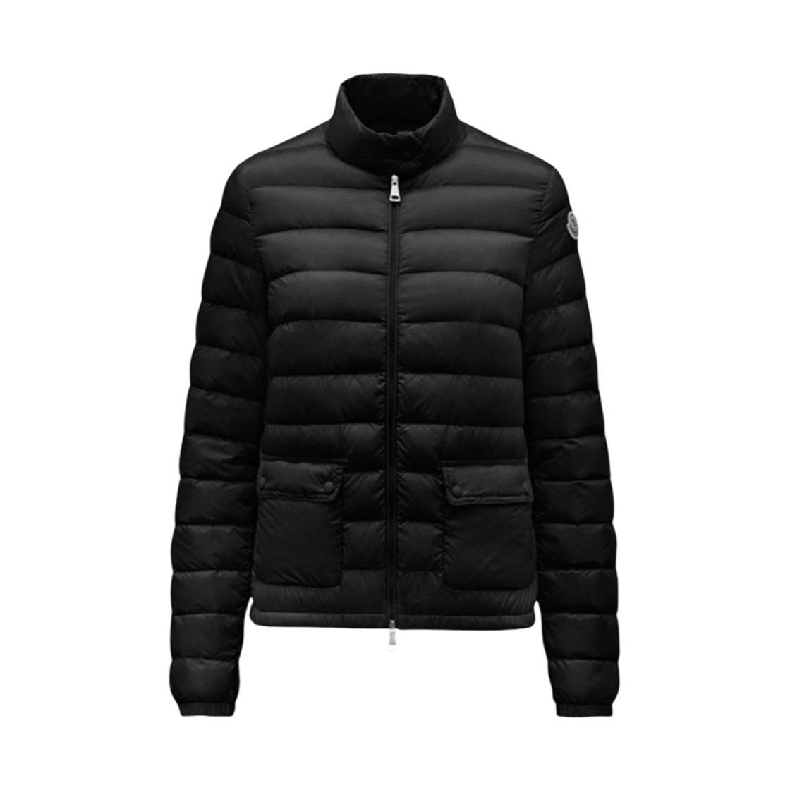 (W) 몽클레르 랜스 쇼트 다운 자켓 블랙 - 22SS