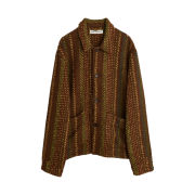 Our Legacy Archive Box Jacket Jazz Wool Kaleidoscope