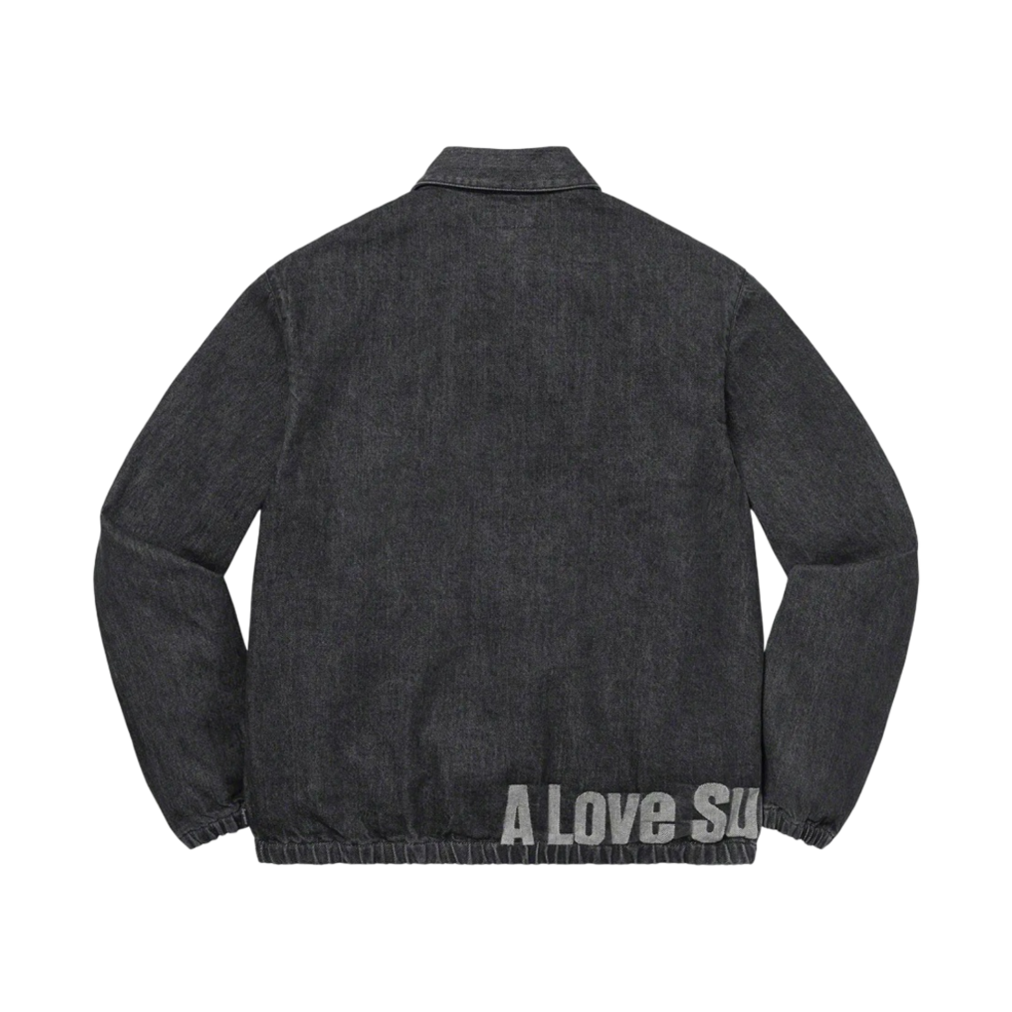 슈프림 존 콜트레인 어 러브 슈프림 데님 해링턴 자켓 블랙 - 21FW(Supreme John Coltrane A Love Supreme Denim Harrington Jacket Black - 21FW) - 2
